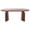 Walnut, variant on Safavieh Chakun Glam Oval Ash Veneer Coffee Table, Black