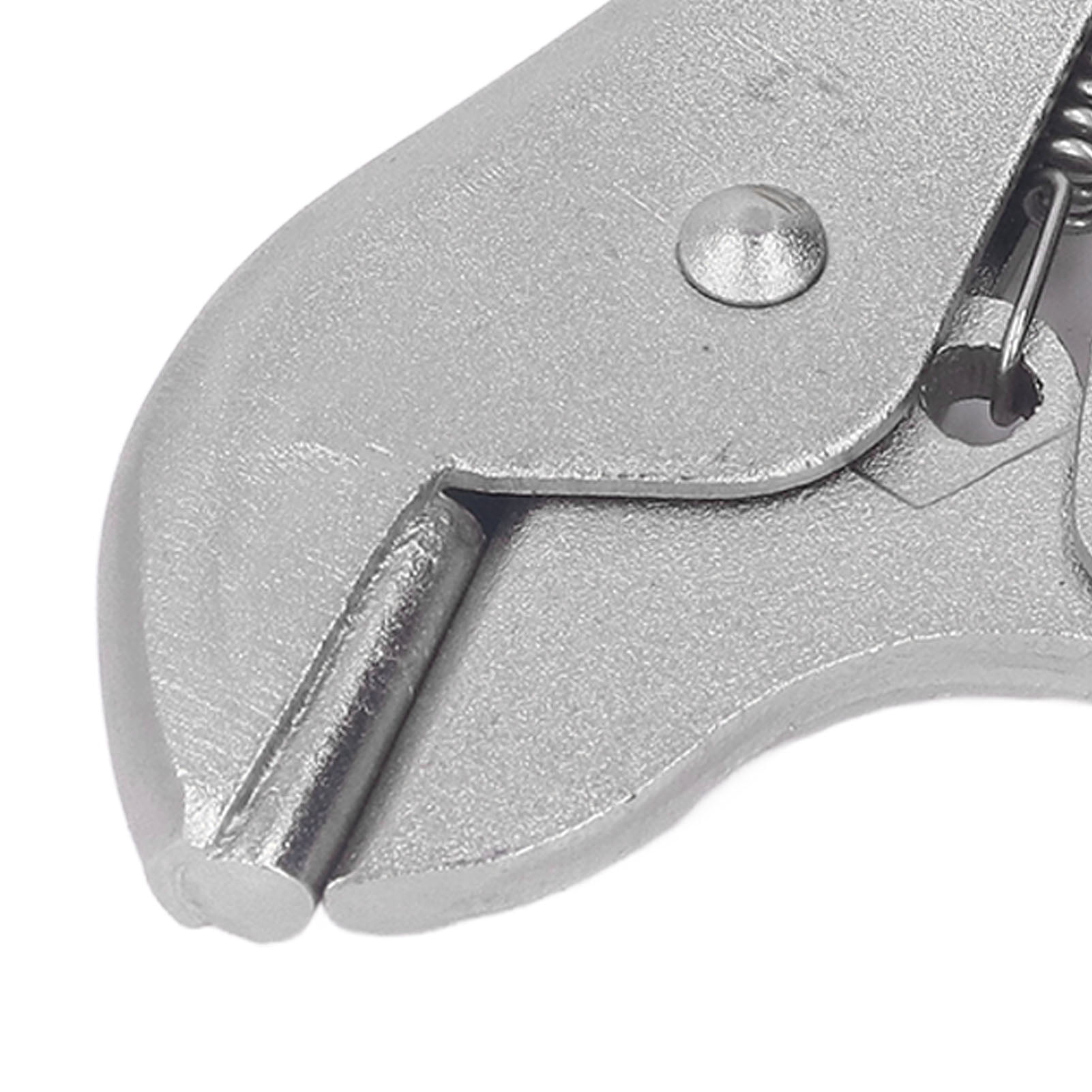Suodoka Pinch Off Pliers C45 Steel 7mm Straight Jaw Locking Pliers Tool for Copper Hoses, Refrigeration Tube Sealing Clamp, Hand Tools for HVAC, Silver