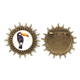 thumbnail image 1 of Ramphastos toco pájaro tropical Pin de gancho de metal vintage con forma de sol Unbranded M, 1 of 3