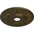 thumbnail image 3 of Ekena Millwork 20"OD x 3 1/2"ID x 1 1/2"P Vienna Ceiling Medallion (Fits Canopies up to 6 1/2"), Hand-Painted Brass, 3 of 6
