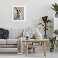 thumbnail image 3 of Stupell Industries Cottage Bunny with Blue Bow White Framed Print Under Glass, 13 x 16, by The Prints Vibe, 3 of 8