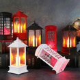 thumbnail image 5 of Lámparas navideñas acrílicas con luces LED para decoración festiva de interiores y exteriores, color rojo, 5 of 5