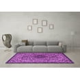 thumbnail image 3 of Ahgly Company Indoor Rectangle Persian Purple Traditional Area Rugs, 7' x 9', 3 of 4