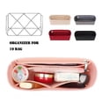 thumbnail image 2 of 19 Bag Insert Organizer Felt Insert Women Makeup Bag Liner Travel Organizer Portable Cosmetic Bag Shaper, 2 of 7