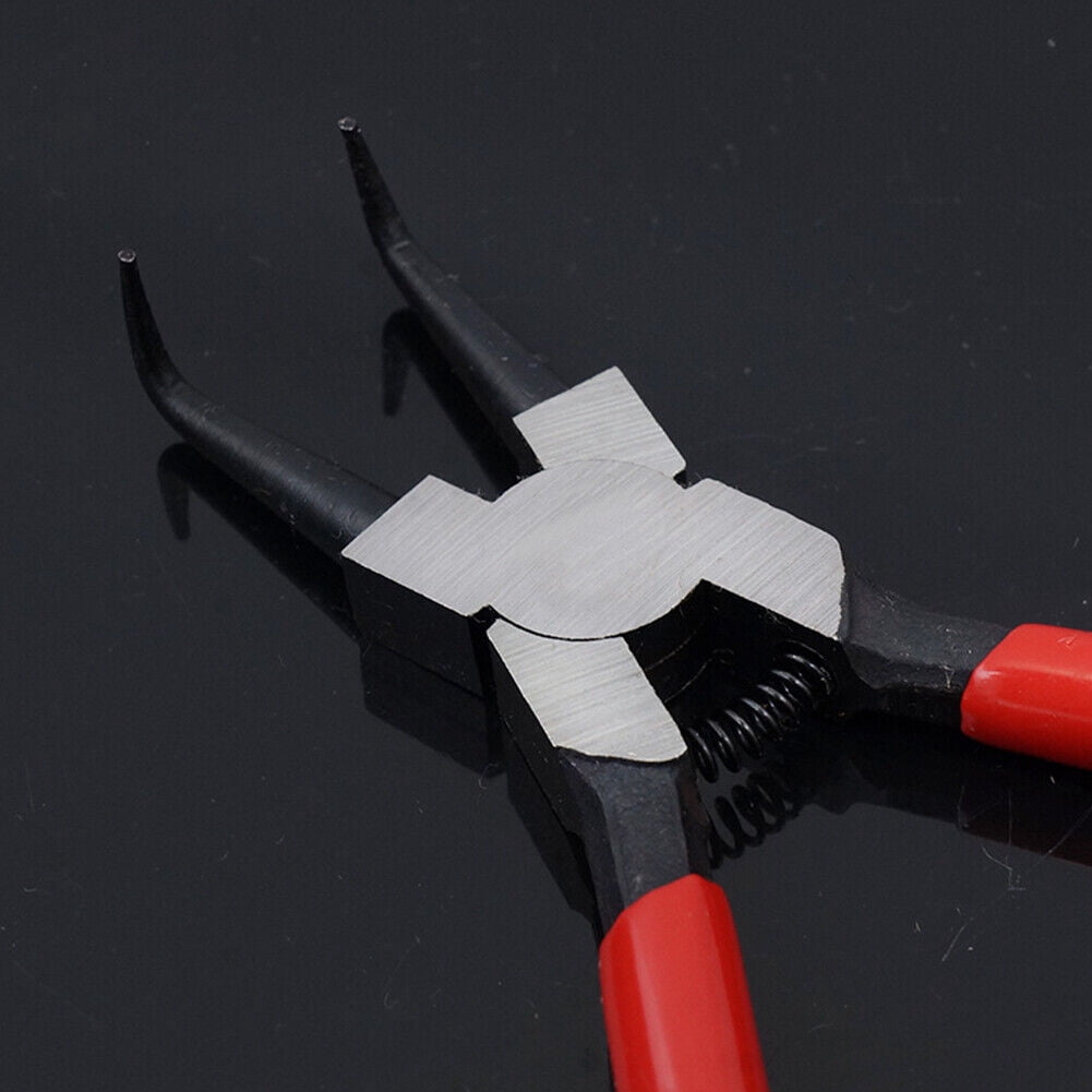 US Heavy Duty 7" Circlip Plier Snap Ring Plier External Internal Kit w/ Pouch
