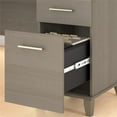 thumbnail image 5 of Scranton & Co Furniture Somerset 60W L Desk with Hutch in Gray, 5 of 7
