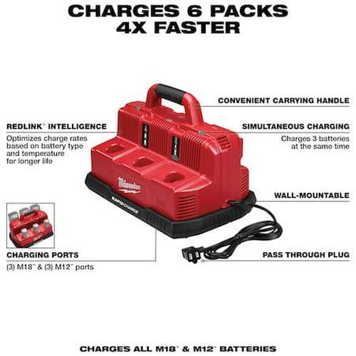 Milwaukee Tool M18 and M12 Rapid Charge Station
