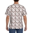 thumbnail image 3 of Bixox Men's Cute Baseball Printed Short Sleeve Skinny Athletic T-Shirt, 3 of 6