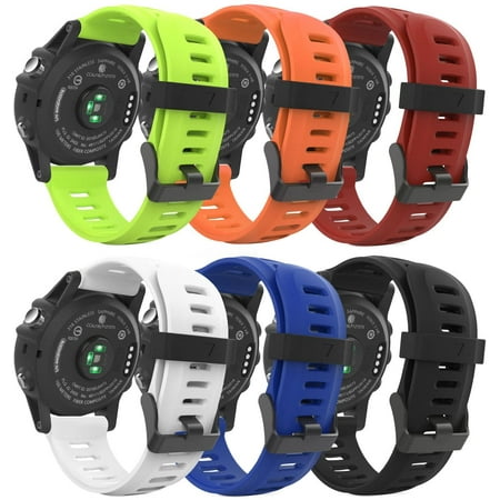 Band Compatible with Garmin Fenix 3 6PCS Soft Silicone Replacement Watch Band for Garmin Fenix 6X Fenix 6X Pro Fenix 3 Fenix 3 HR Fenix 5X 5X Plus D2 Delta PX Descent Mk1 Multi Colors Walmart