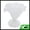 White, variant on Unique Bargains Faux Pearls Edge Flower Wrap Paper for All Occasions 1 Pc Black