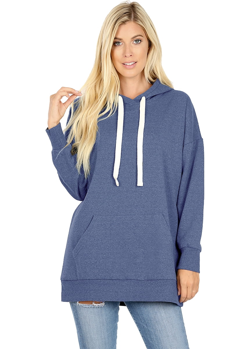 Womens Fashion Fleece Lined Pullover Hoodies