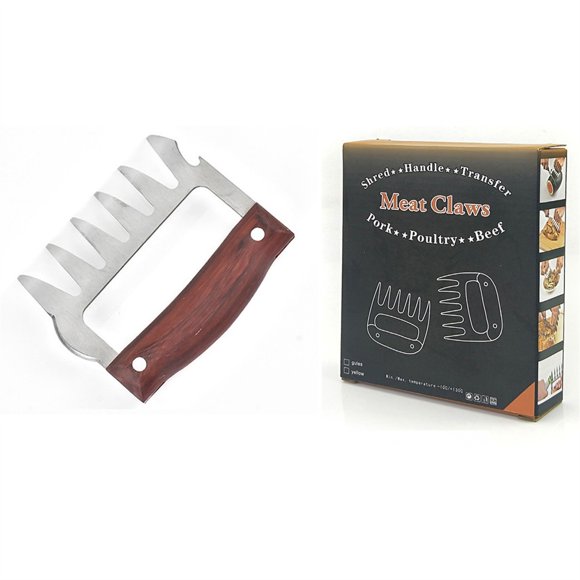 Chicken Shredder Meat Handler Shredder Food Stainless Bbq Pulled Pork for Shredding Handing Carving Food