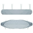 thumbnail image 4 of stanreset Auvent Auvent Équipement de Protection Finition Soignée Design Pliable Imperméable Aménagements Extérieurs Fournitures pour la Maison Gris 4,5 m, 4 of 6