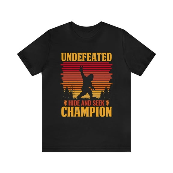 Hide & Seek Champion Unisex Jersey Short Sleeve Tee