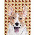 thumbnail image 1 of Carolines Treasures SC9672CHF Cardigan Corgi Fall Leaves Flag Canvas House Size, 1 of 4