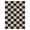 Black/White, variant on HIWEAVER Brown/Black 2' x 8' Easy Jute Runner for Kitchen Non Slip Stain Resistant Checkered Indoor Outdoor Throw Carpet Non Shedding Modern Geometric Mat for Hallway Outdoor Patio Rug