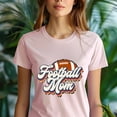 thumbnail image 5 of Football Mom T-Shirt | Retro Leopard Print Game Day Graphic Tee, White, Size 2XL, 5 of 6