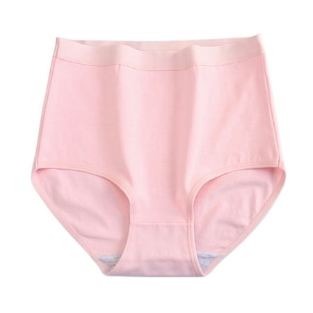 GHSOHS Womens Underwear Panty Women Thong Sexy Shorts Women s Solid Lifting Large Size Large Elastic Breathable Comfortable Underwear Underpants Hipster Panty Briefs Light Pink Briefs Thongs XL