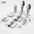 thumbnail image 1 of Stainless Steel Bathroom Handle Hinge Bracket Hook Door Lock Hardware Set, 1 of 9