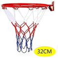 thumbnail image 2 of HUGFEGWE 32cm Basketball Hoop Netting Metal Rim Hanging Basket Basket- Wall Rim with Screws Indoor CJB91-49787, 2 of 8