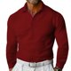 thumbnail image 1 of pstuiky Camisas casuales de manga larga para hombre, Camisa de golf de vacaciones de color liso para hombre, blusa de manga larga con botones y solapa Tops casuales para hombres xl, 1 of 4