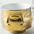thumbnail image 4 of Macetero de Rostro Ilios Innova Color Dorado ilios innova Dorado, 4 of 9