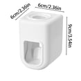thumbnail image 2 of TIELUTT Wall Mounted Automatic Toothpaste Squeezer A Lazy Person's No Need to Towel Warmer Rack Bathroom Storage Cabinet over Toilet Towel Rack Bathroom Organizer under Towel Racks for Bathroom Door, 2 of 7
