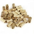thumbnail image 4 of 660 Pcs M2-M5 Brass Knurled Nut Round Nut Classification Kit Fastener Set, 4 of 6
