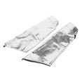 thumbnail image 3 of 2 Pieces Aluminum Foil Aprons Foot Guards for Fish Cleaning lab Work sleeves, 3 of 7