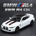 thumbnail image 3 of 1:36 BMW M4 CSL G82 BMW M3 E30 Metal Toy Alloy Car Diecasts & Toy Vehicles Car Model Model Car For Children M3 White, 3 of 6