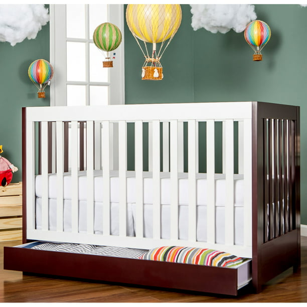 Dream On Me Milano 5in1 Convertible Crib Chocolate with