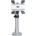 thumbnail image 3 of Startech.com Desk Mount Monitor Arm, Vesa Or Imac/thunderbolt Display Up To 14kg, Articulating Height Adjustable Single Desktp Monitor Pole Mount, Desk Clamp Or Grommet, Silver - Small Footprint, 3 of 12