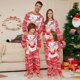 thumbnail image 1 of Ropa de Navidad a juego para la familia, pijamas de Navidad, moda de Año Nuevo, estampado de Papá Noel verde, conjunto para niños y adultos, pijama mameluco para bebé 2024, 1 of 4