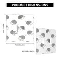 thumbnail image 3 of PAYOHTO Toggle Light Switch Wall Plate Cute Hedgehogs Double Switch Cover Standard Size 2-Gang 4.50" x 4.5" Unbreakable Polycarbonate Thermoplastic, 3 of 6