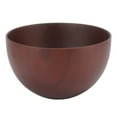 thumbnail image 3 of Cuenco de sopa japonés ANGGREK de madera inodoro fácil de limpiar patrón de grano de madera único, 3 of 8