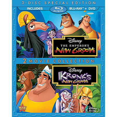 The Emperor's New Groove 2-Movie Collection (Blu-ray + DVD)