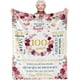 thumbnail image 1 of LHSHID 100th Birthday Decorations for Women Best 100th Birthday Gifts Soft Throw Blanket Gift Ideas for 100 Year Old Woman Birthday for Turning 100 Mom Grandma Wife 40"x50", 1 of 6