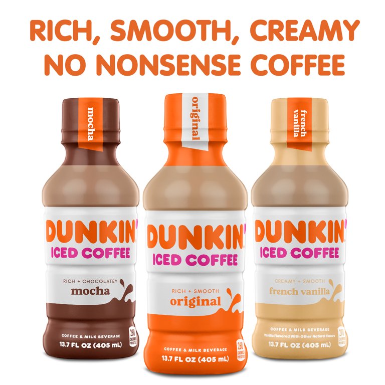 Dunkin' French Vanilla Iced Coffee, 13.7 fl oz, 12 Pack photo 7