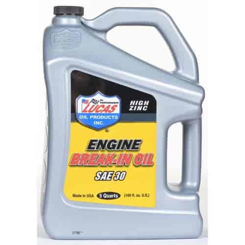 Lucas SAE-30 Engine Break-In Oil Lucas SAE-30 Engine Break-In Oil