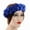 Color：Blue, variant on Braided Headbands Unisex Hairband Stylish Headwear Polyester Ladies Headbands Hair Accessory