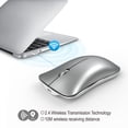 thumbnail image 4 of T27 Mute Mouse Wireless MOUSE Rechargeable Office Mouse 1600dpi Adjustable, 4 of 12