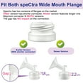 thumbnail image 3 of Maymom Bottle Thread Changer Compatible with Maymom, Spectra, Avent Widemouth Flange and Lansinoh, Mam Bottle, 3 of 8