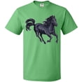 thumbnail image 3 of Inktastic Beautiful Galloping Black Horse T-Shirt, 3 of 5