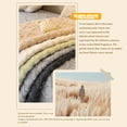 thumbnail image 4 of Plush Velvet Sofa Cover, 35x71 Inch Non-Slip Couch Cover for 2-3 Seater Sofas, Washable Furniture Protector for Pets Dogs, Thick Quilted Living Room Decor E, 4 of 7