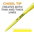 BIC Brite Liner Highlighters, Chisel Tip, Assorted Colors, 5 Count
