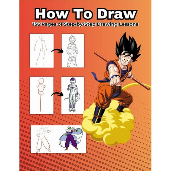 How To Draw: 156 Pages of the Most Powerful Characters, (Paperback)