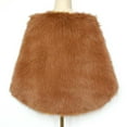 thumbnail image 6 of gbyLJF Women's Faux Fur Shawl Winter Faux Fur Collar Fur Wraps Scarf Wedding Party Evening Cape for Winter Coat, 6 of 7