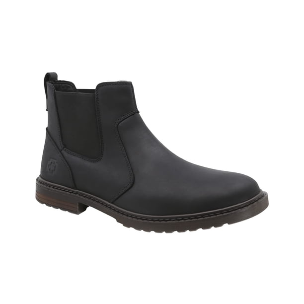 Botín Chelsea de Piel Swissbrand Uster 453 color Negro para Hombre
