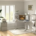 thumbnail image 6 of KOWO 2 Drawer Vertical Wooden File Cabinet with Lock, Accommodate A4 Letter and Legal Size File, White, 6 of 7