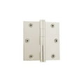 thumbnail image 2 of grandeur hardware 819972 3.5" button tip residential hinge with square corners in polished brass, 3.5" x 3.5", 2 of 7